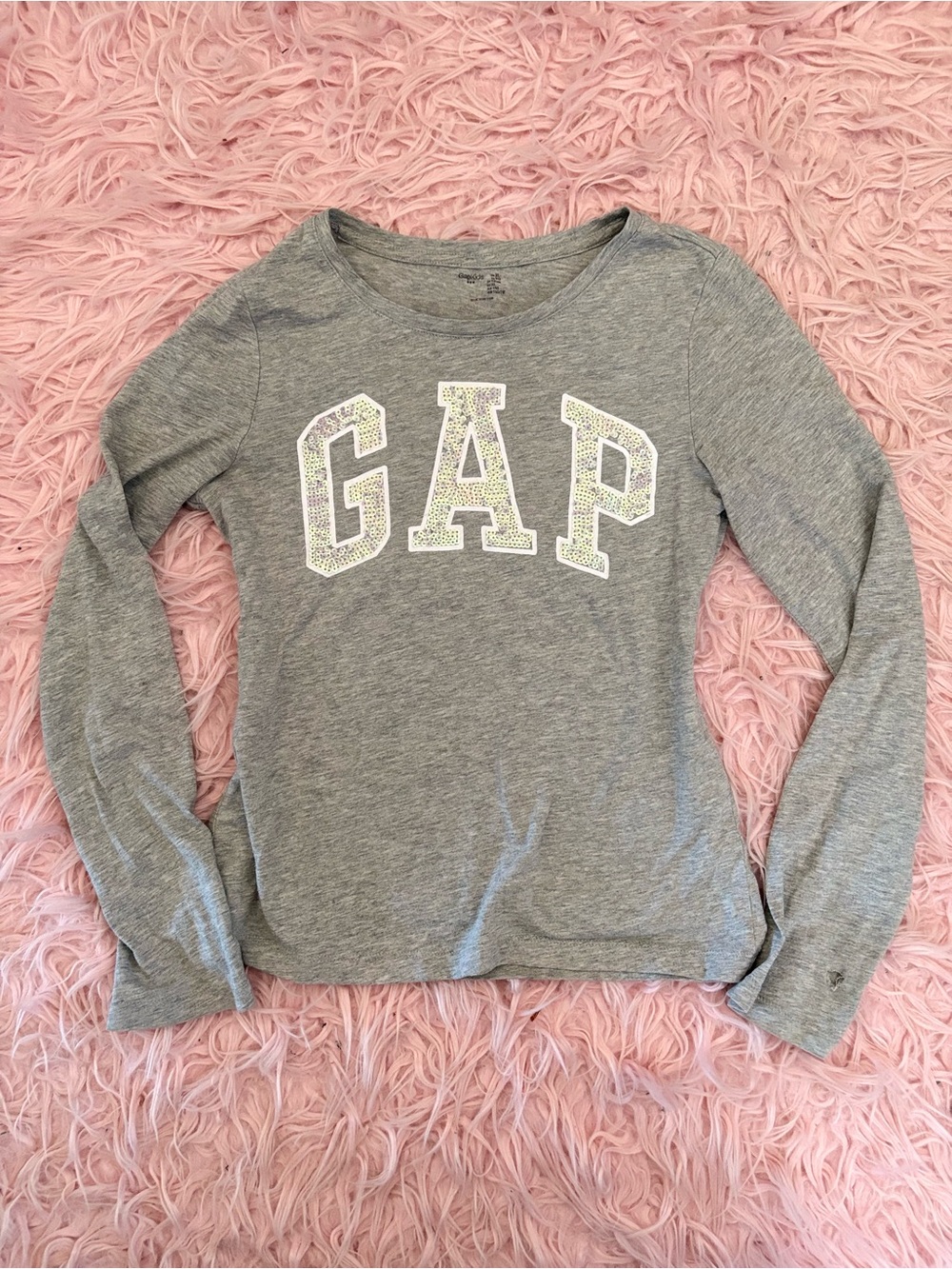 GAP Light Gray Kids Logo Tee